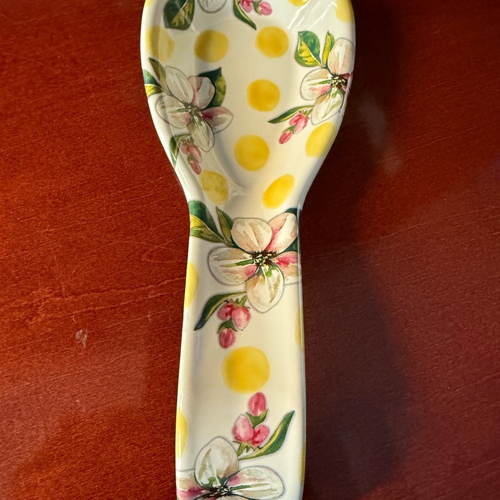 Floral Spoon Rest